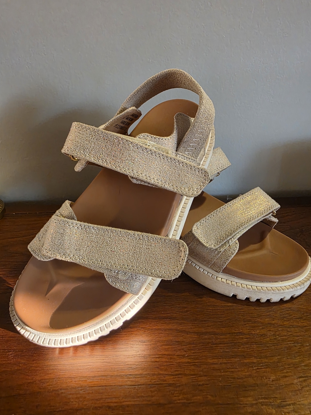 Steve Madden Beige Platform Sandal Sole